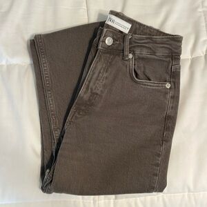 Zara Brown Jean